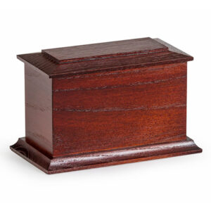 Arun Wooden Casket - Mahogany Finish - XS, S, M, L, XL sizes