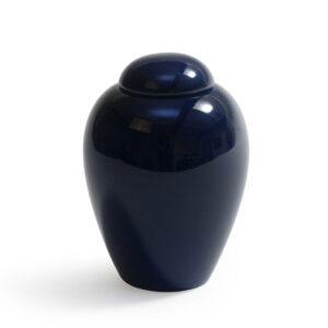 Serenity Glazed Urn in White - XS, M, L, XL sizes