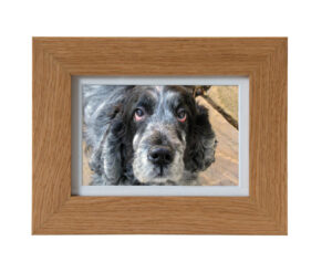 Tribute Photo Frame In Natural Oak