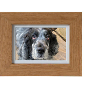 Tribute Photo Frame In Natural Oak