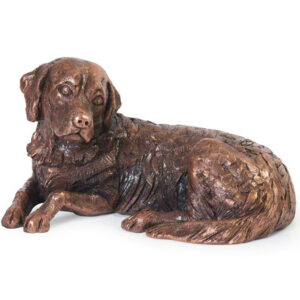Golden Retriever Resin Urn