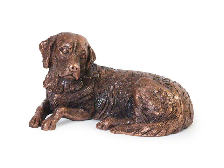 Golden Retriever Resin Urn