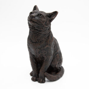 Cat Resin Urn