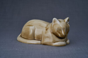 Pulvis Cat Urn - Sand