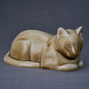 Pulvis Cat Urn - Sand